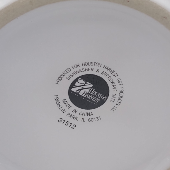 Houston Harvest Rooster Soup Mugs Set of 2 Chicken Stoneware Bowls Vintage - Picture 9 of 10